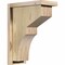 Ekena Millwork Monterey Rough Sawn Corbel w/Backplate, Douglas Fir, 6"W x 12"D x 16"H COR06X12X16MON01RDF - alternate 1